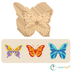 Wooden Butterfly DIY Painting Kit | Creative Art & Craft for Kids & Adults