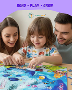 Wooden Multicolor Aquarium Jigsaw Puzzle for Kids | Educational Learning Toy