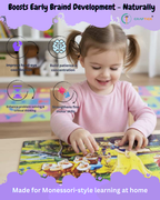 Wooden Princess Fairy Tale Jigsaw Puzzle for Kids | Educational Learning Toy