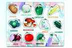 Wooden Vegetables Puzzle for Kids | Vegetable Recognition Educational Toy